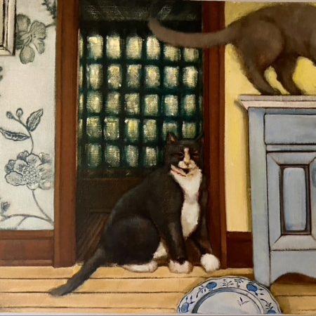Cats at play